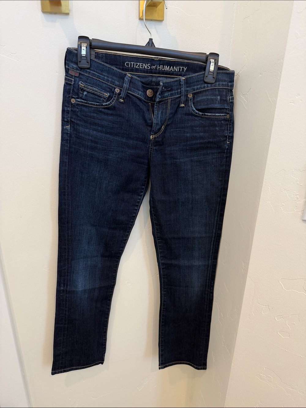Citizens Of Humanity Dark Indigo Ankle Skinny Jeans